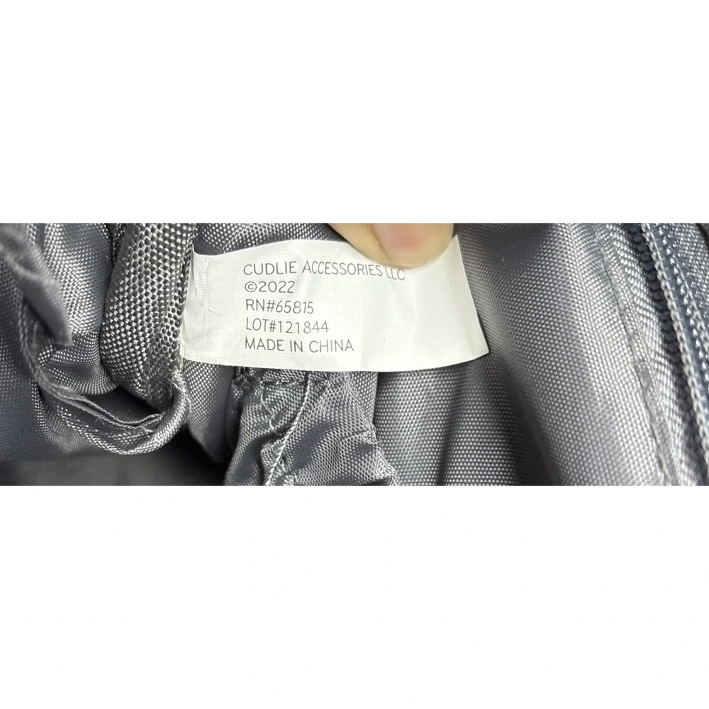 Willow & Woves Back Pack Changing Station Diaper Bag Dark Gray pre- Owned‎